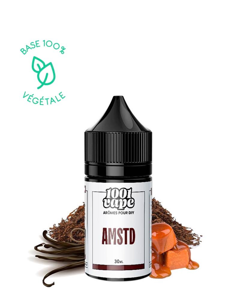 e-liquide-1001-vapes-classic-gourmand-amstd-arome-50-50-30-ml-0-mg CONCENTRE AMSTD – 1001VAPE 30ML – Image 1