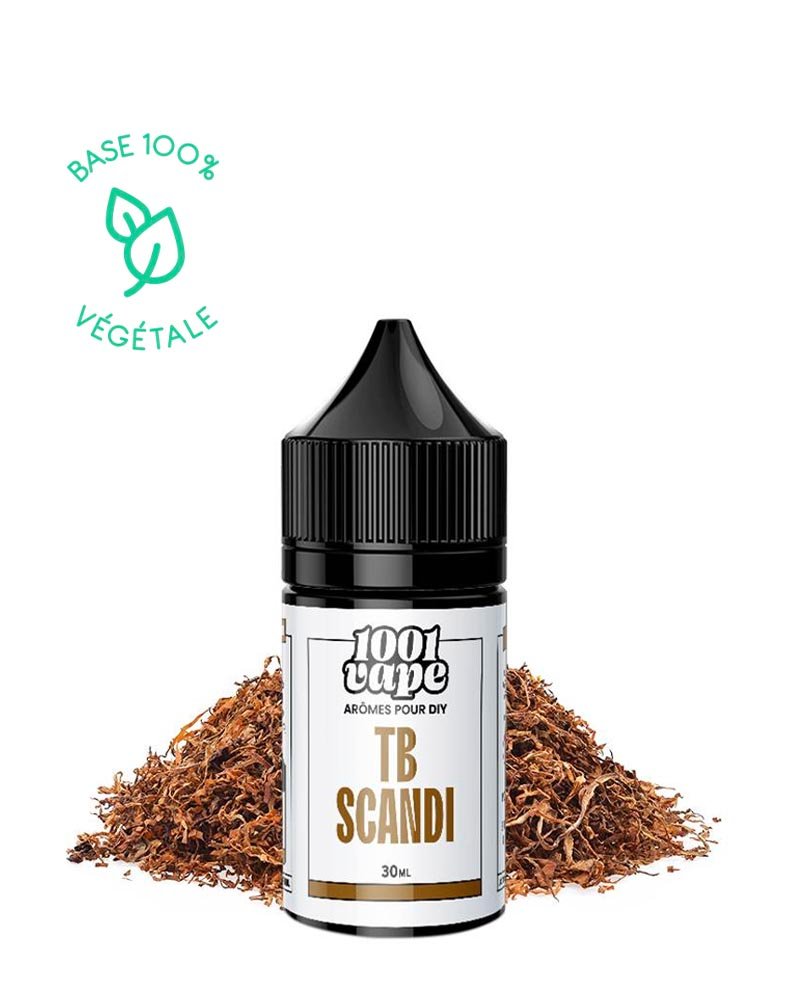 e-liquide-1001-vapes-classic-tb-scandi-tabac-arome-50-50-30-ml-0-mg CONCENTRE TB SCANDI – 1001VAPE 30ML – Image 1