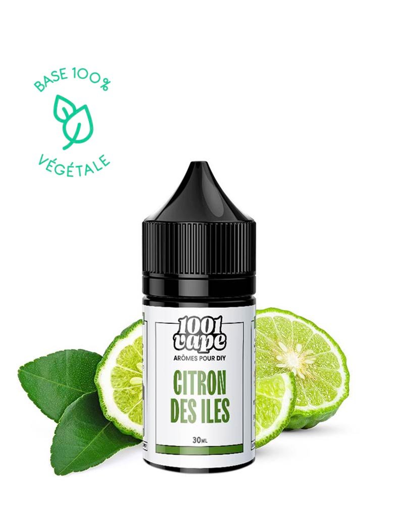 e-liquide-1001-vapes-fruite-citron-des-iles-combava-arome-50-50-30-ml-0-mg CONCENTRE CITRON DES ILES – 1001VAPE 30ML – Image 1