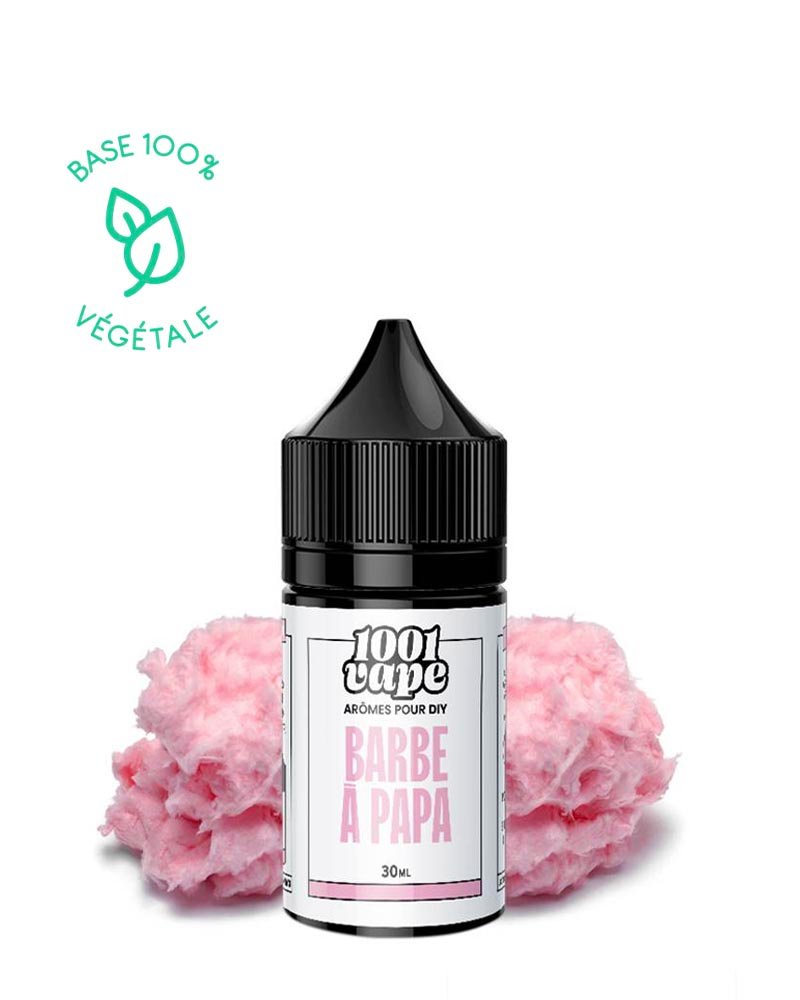 e-liquide-1001-vapes-gourmand-barbe-a-papa-arome-50-50-30-ml-0-mg CONCENTRE BARBE A PAPA – 1001VAPE 30ML – Image 1