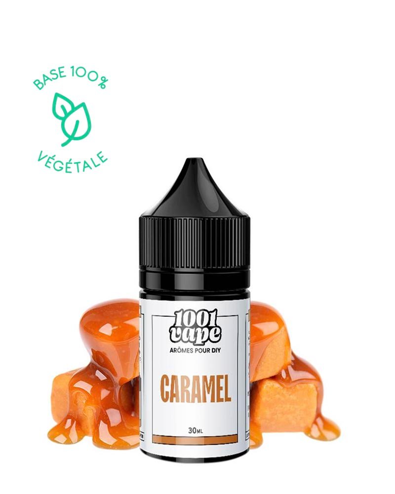 e-liquide-1001-vapes-gourmand-caramel-arome-50-50-30-ml-0-mg CONCENTRE CARAMEL – 1001VAPE 30ML – Image 1