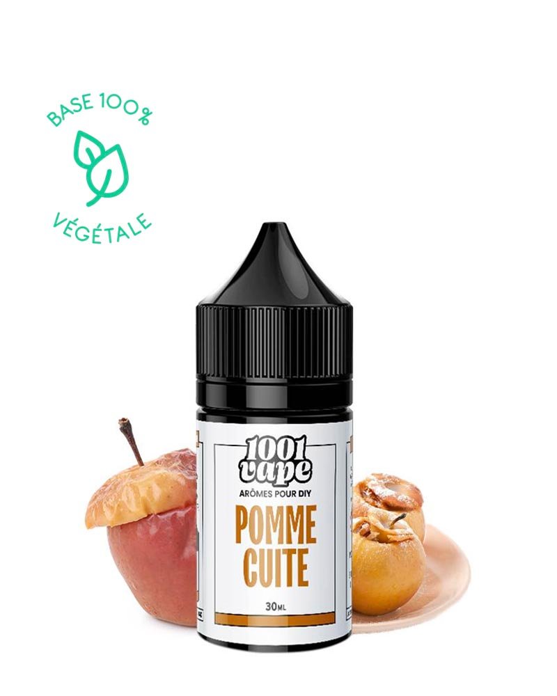 e-liquide-1001-vapes-gourmand-fruite-pomme-cuite-arome-50-50-30-ml-0-mg CONCENTRE POMME CUITE – 1001VAPE 30ML – Image 1
