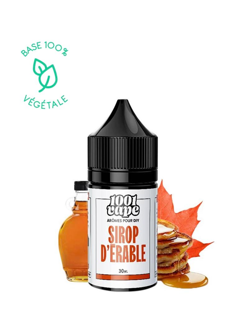 e-liquide-1001-vapes-gourmand-sirop-erable-arome-50-50-30-ml-0-mg CONCENTRE SIROP D'ERABLE – 1001VAPE 30ML – Image 1