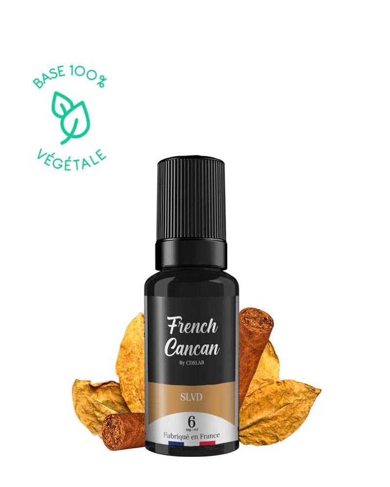 e-liquide-french-cancan-classic-slvd-cigare-50-50-10-ml-10-20-mg SLVD - FRENCH CANCAN 10ML – Image 1