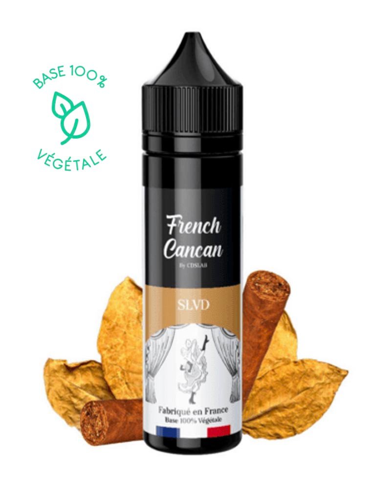 e-liquide-french-cancan-classic-slvd-cigare-50-50-30-ml-0-mg SLVD - FRENCH CANCAN 30ML – Image 1