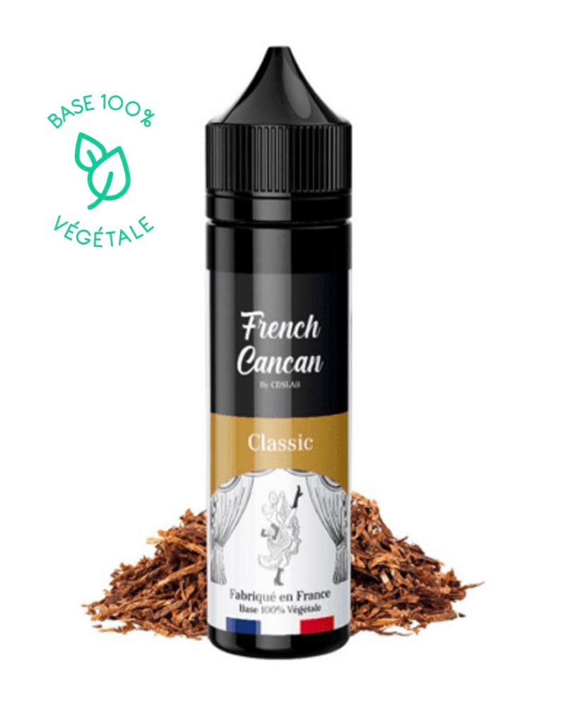 e-liquide-french-cancan-classic-tabac-blonc-sec-50-50-30-ml-0-mg CLASSIC - FRENCH CANCAN 30ML – Image 1