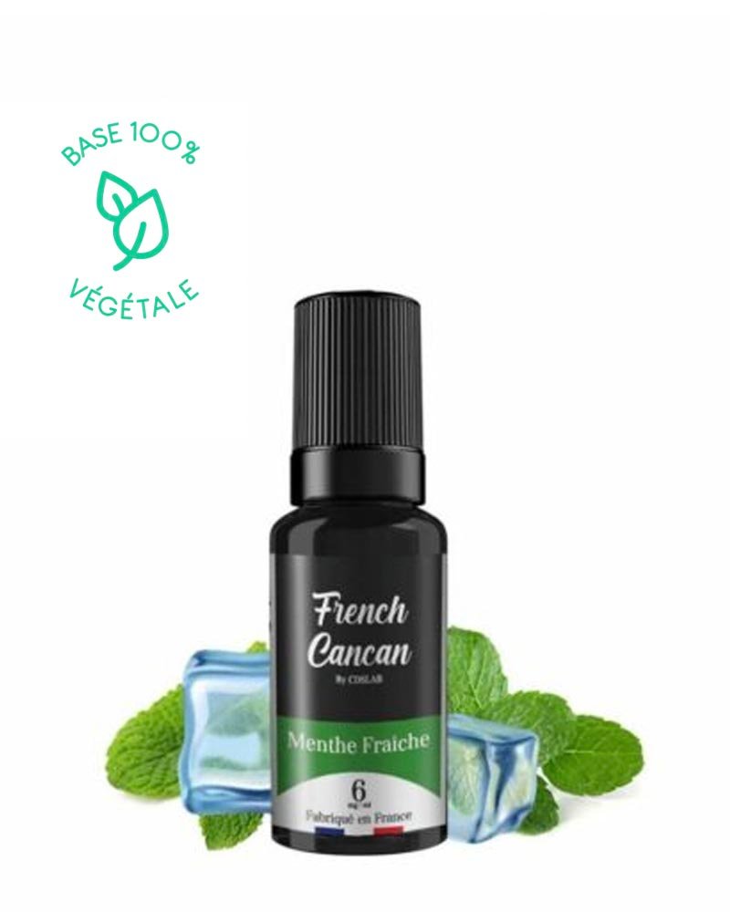 e-liquide-french-cancan-frais-menthe-fraiche-50-50-10-ml-3-6-12-18-mg MENTHE FRAICHE - FRENCH CANCAN 10ML – Image 1
