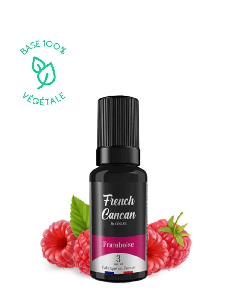 e-liquide-french-cancan-fruite-framboise-50-50-10-ml-3-6-12-18-mg FRAMBOISE - FRENCH CANCAN 10ML – Image 1