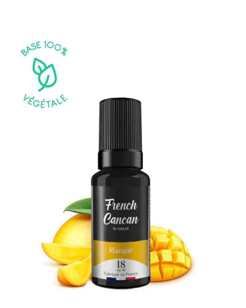 e-liquide-french-cancan-fruite-mangue-50-50-10-ml-3-6-12-18-mg MANGUE - FRENCH CANCAN 10ML – Image 1