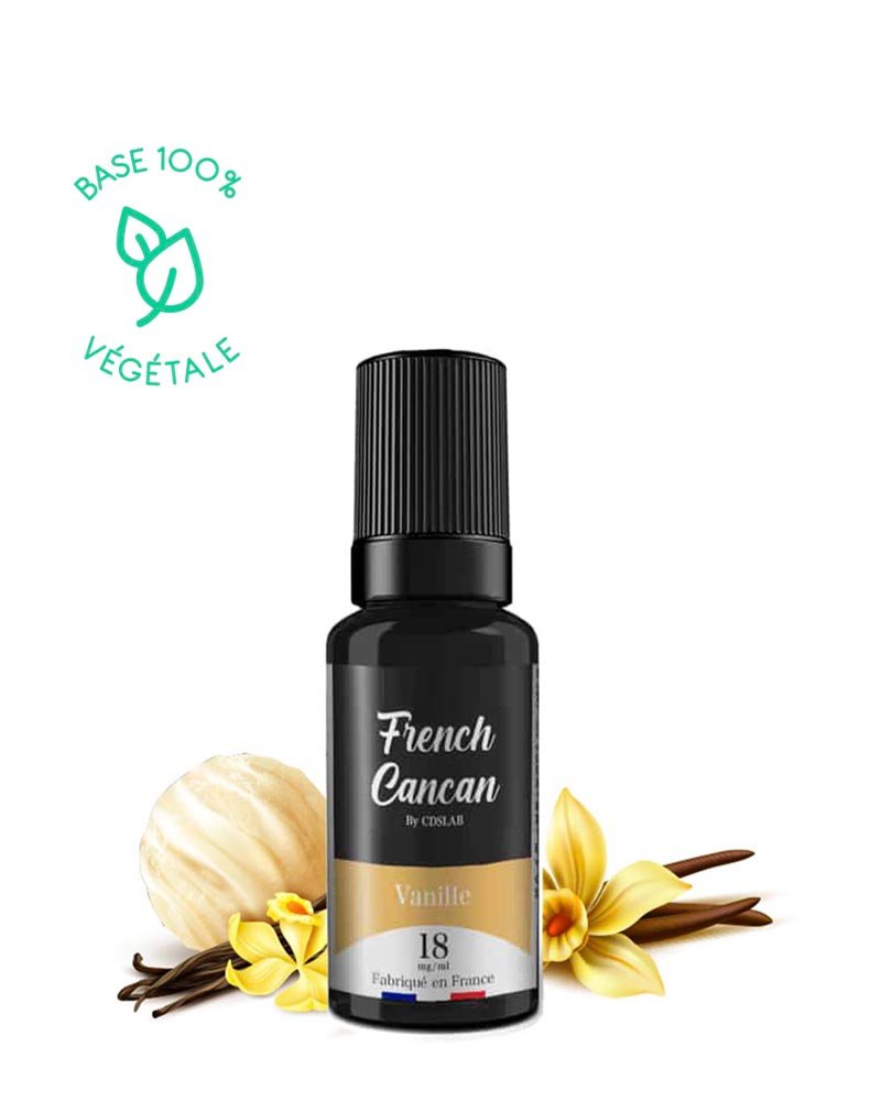 e-liquide-french-cancan-gourmand-vanille-50-50-10-ml-3-6-12-18-mg VANILLE - FRENCH CANCAN 10ML – Image 1