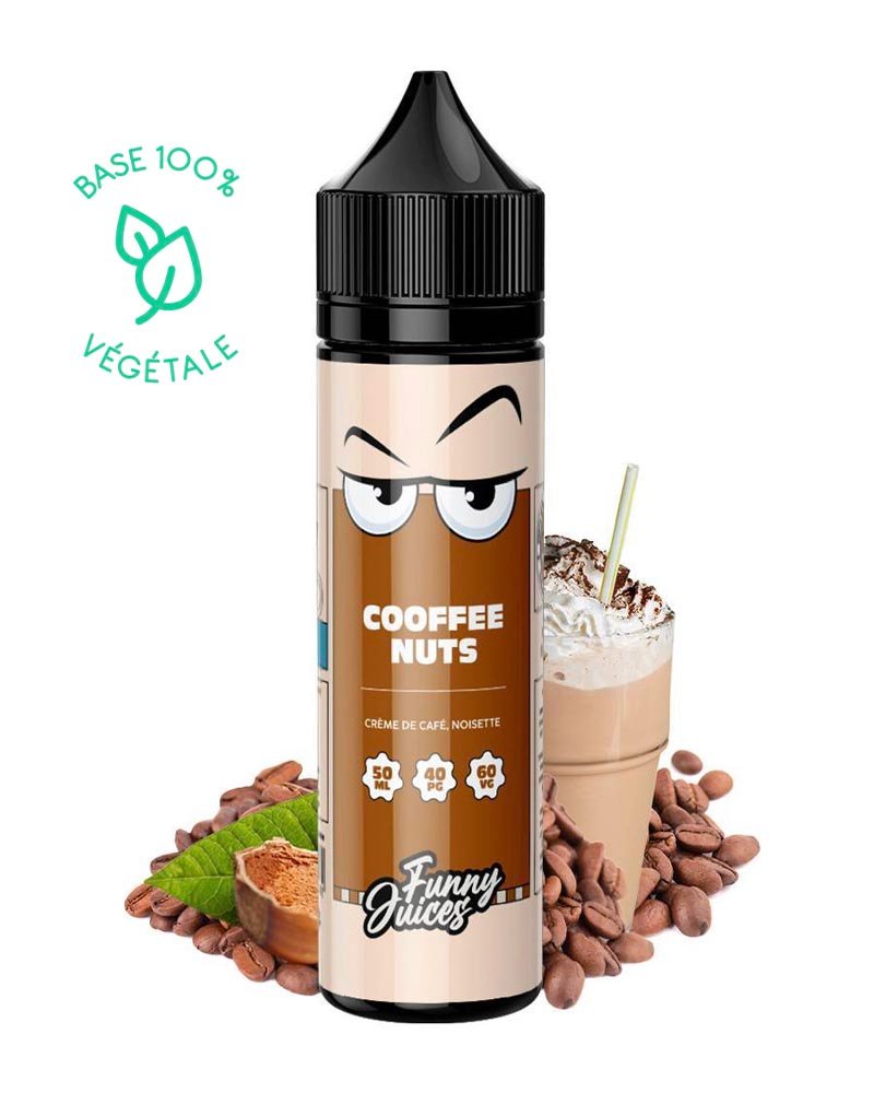e-liquide-funny-juice-fruite-cofee-nuts-cafe-torrifie-noisette-cremeuse-capuccino-50-40-40-ml-0-mg COOFFEE NUTS - FUNNY JUICES 50ML – Image 1