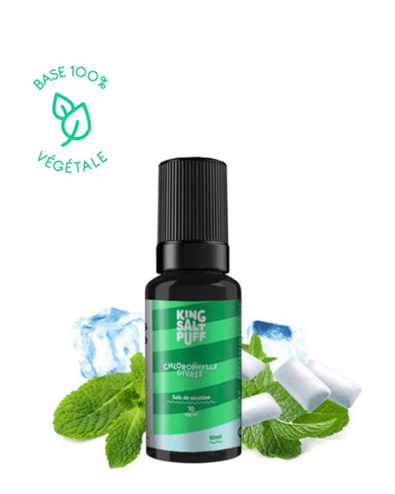 e-liquide-king-salt-puff-frais-chlorophylle-givree-menthe-50-50-10-ml-10-20-mg CHLOROPHYLLE GIVREE - KING SALT PUFF 10ML – Image 1