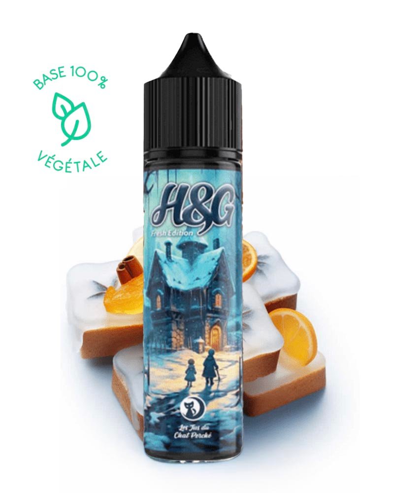 e-liquide-ljdcp-les-jus-du-chat-perche-gourmand-frais-fruite-h-g-fresh-edition-pain-epice-sucrerie-30-70-50-ml-0-mg H&G FRESH EDITION - LES JUS DU CHAT PERCHE 50ML – Image 1