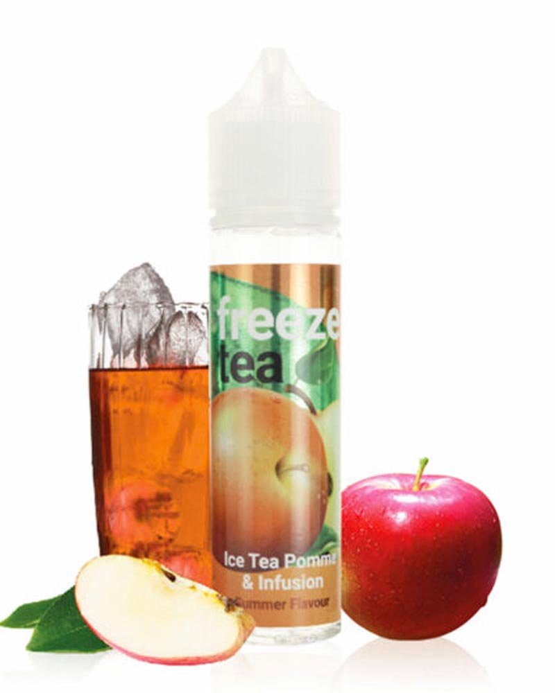 e-liquide-made-in-vape-boisson-fruite-frais-freeze-tea-the-noir-glacee-pomme-40-60-50-ml-0-mg ICE TEA POMME & INFUSION - FREEZE TEA 50ML – Image 1