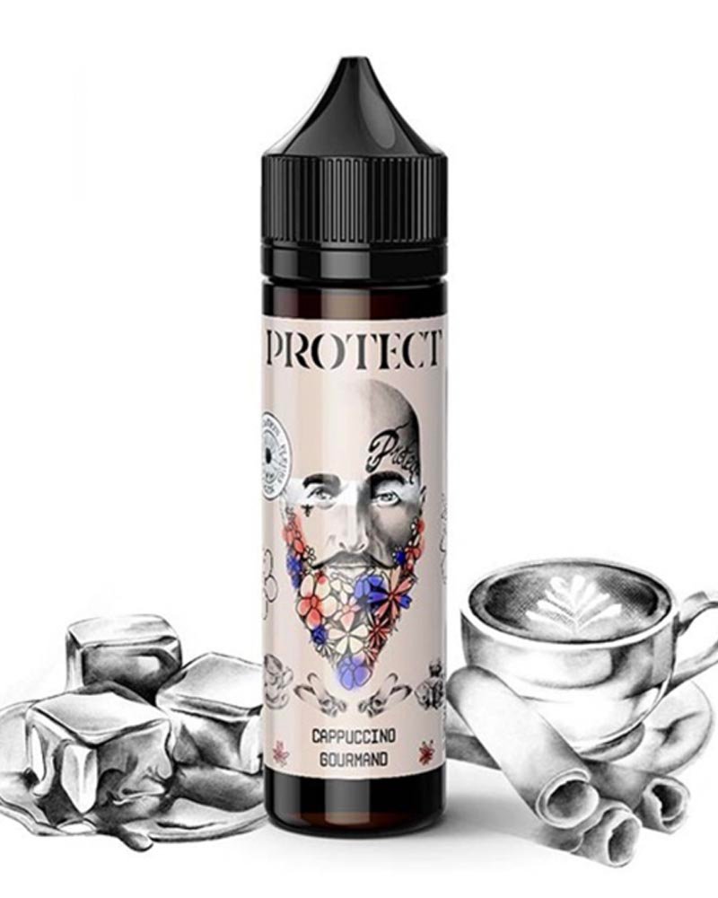 e-liquide-protect-gourmand-cappuccino-40-60-50-ml-0-mg CAPPUCCINO GOURMAND - PROTECT 50ML – Image 1