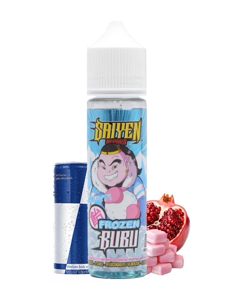 e-liquide-swoke-boisson-frais-fruite-saiyen-frozen-bubu-boisson-energisante-grenade-bubblegum-50-50-50-ml-0-mg FROZEN BUBU - SAIYEN VAPORS 50ML – Image 1