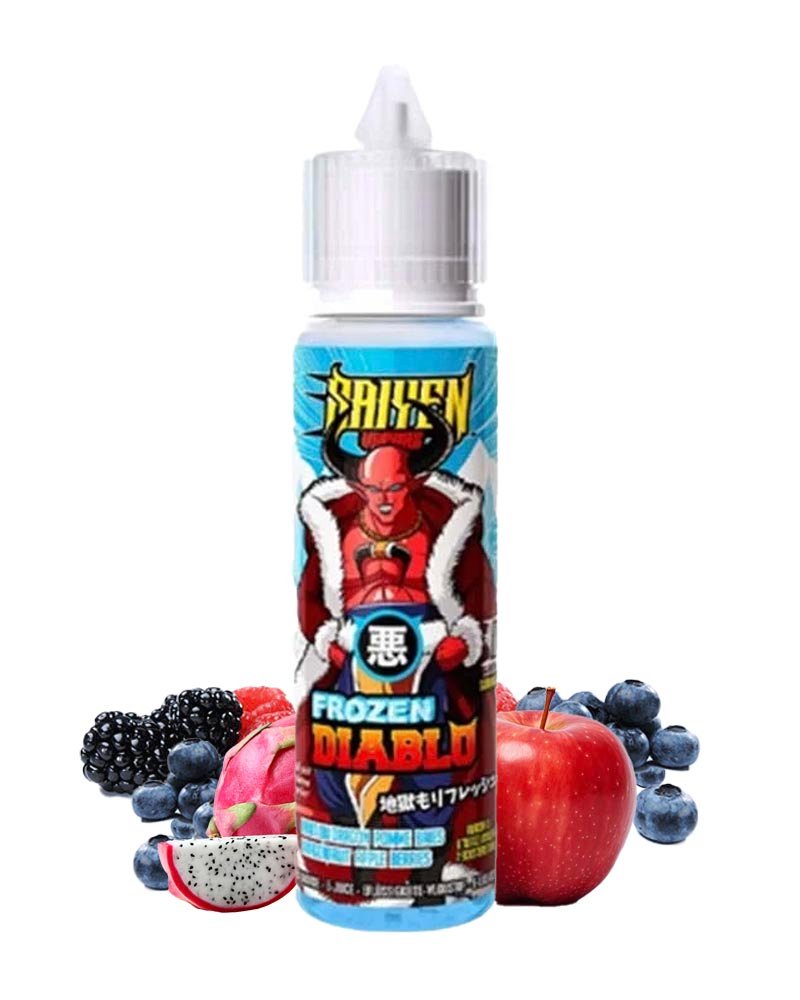e-liquide-swoke-fruite-frais-saiyen-frozen-diablo-fruit-dragon-pomme-baies-sauvages-50-50-50-ml-0-mg FROZEN DIABLO - SAIYEN VAPORS 50ML – Image 1