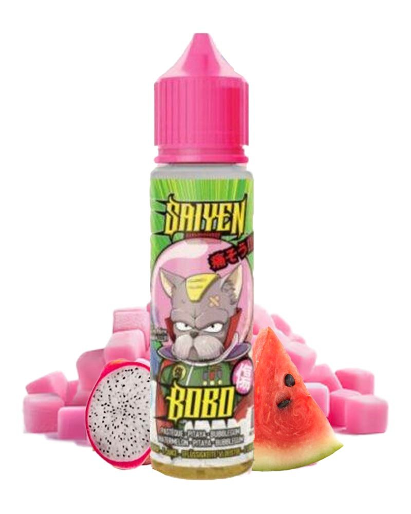 e-liquide-swoke-fruite-saiyen-bobo-pitaya-pasteque-bubblegum-50-50-50-ml-0-mg BOBO - SAIYEN VAPORS 50ML – Image 1