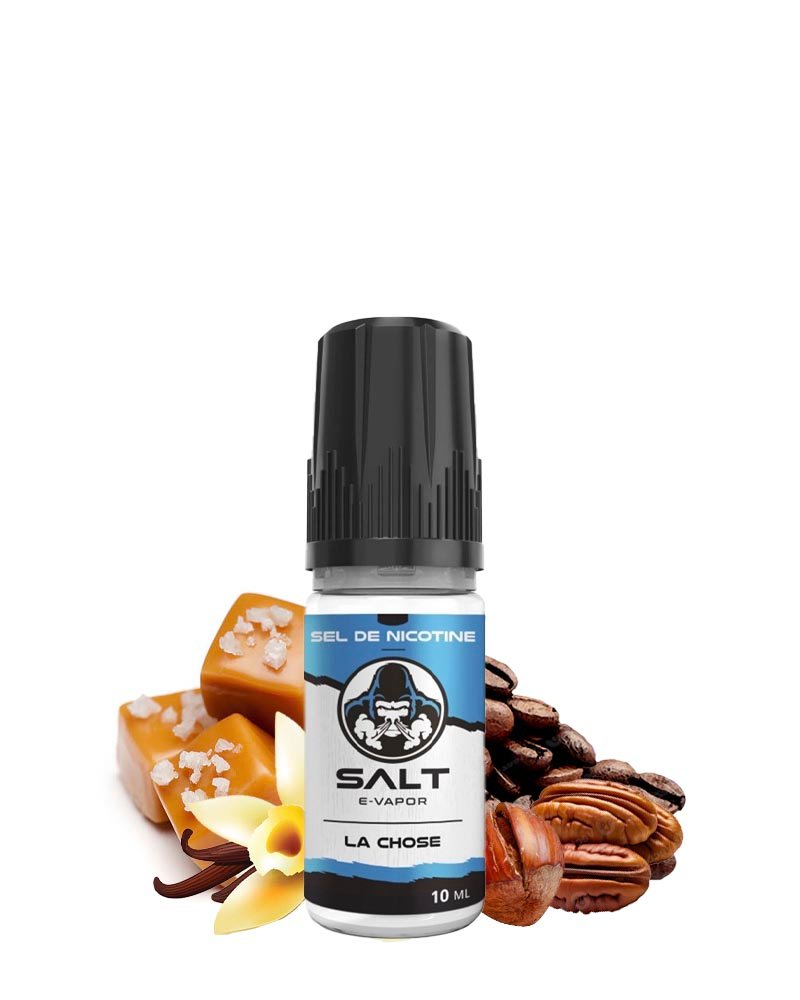 e-liquide-vapor-gourmand-sel-nicotine-caramel-beurre-sale-vanille-cafe-noisette-pecan-50-50-10-ml-10-20-mg LA CHOSE SALT - LE FRENCH LIQUIDE 10ML – Image 1