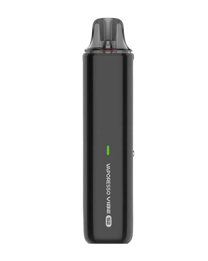 materiel-vaporesso-cigarette-electronique-kit-pod-vibe-se-black Kit pod Vibe SE Vaporesso noir, 1100 mAh et cartouche 4,5 ml