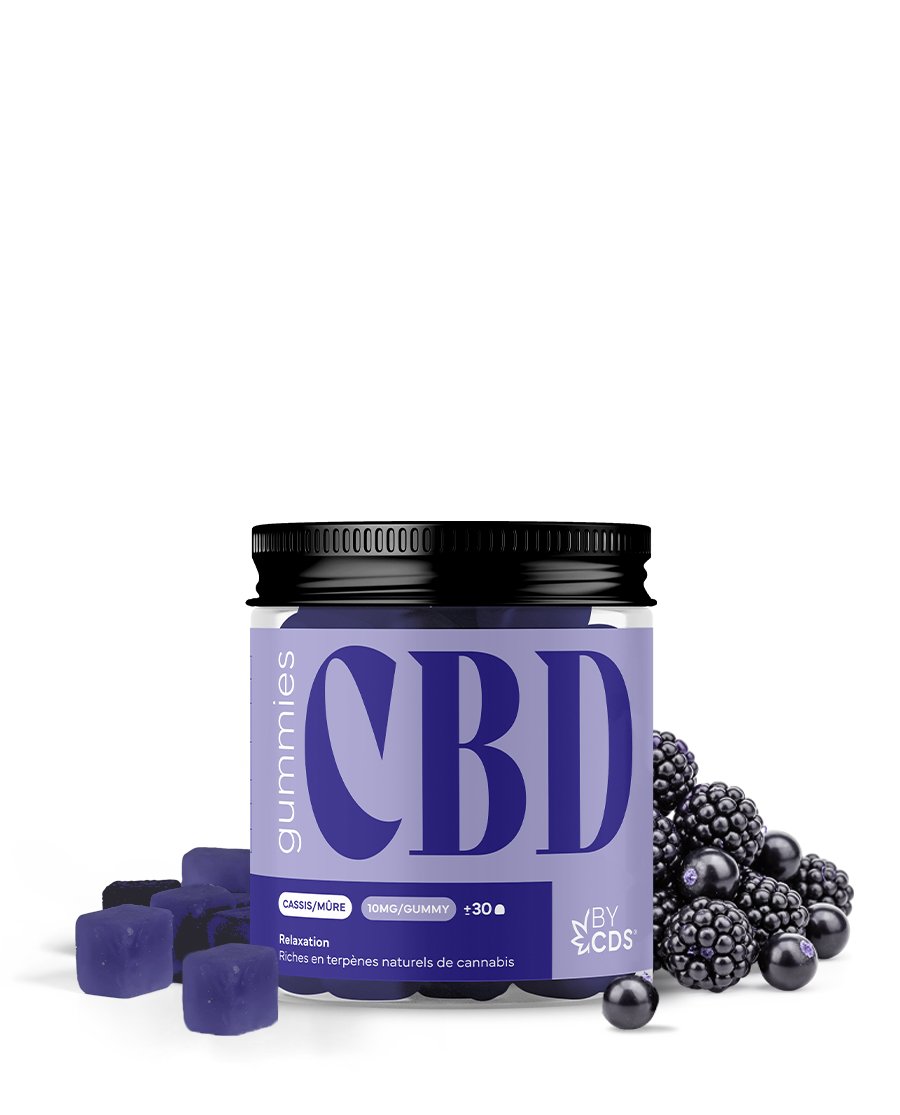 CASSIS_MÛRE GUMMIES CBD RELAXATION - BY CDS 80G – Image 1