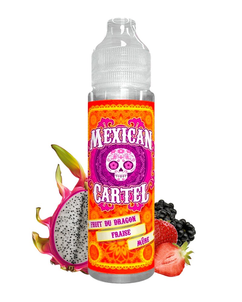 e-liquide-mexican-cartel-fruite-fruit-du-dragon-fraise-mure-50-50-50-ml-0-mg FRUIT DU DRAGON FRAISE MÛRE - MEXICAN CARTEL 50ML – Image 1
