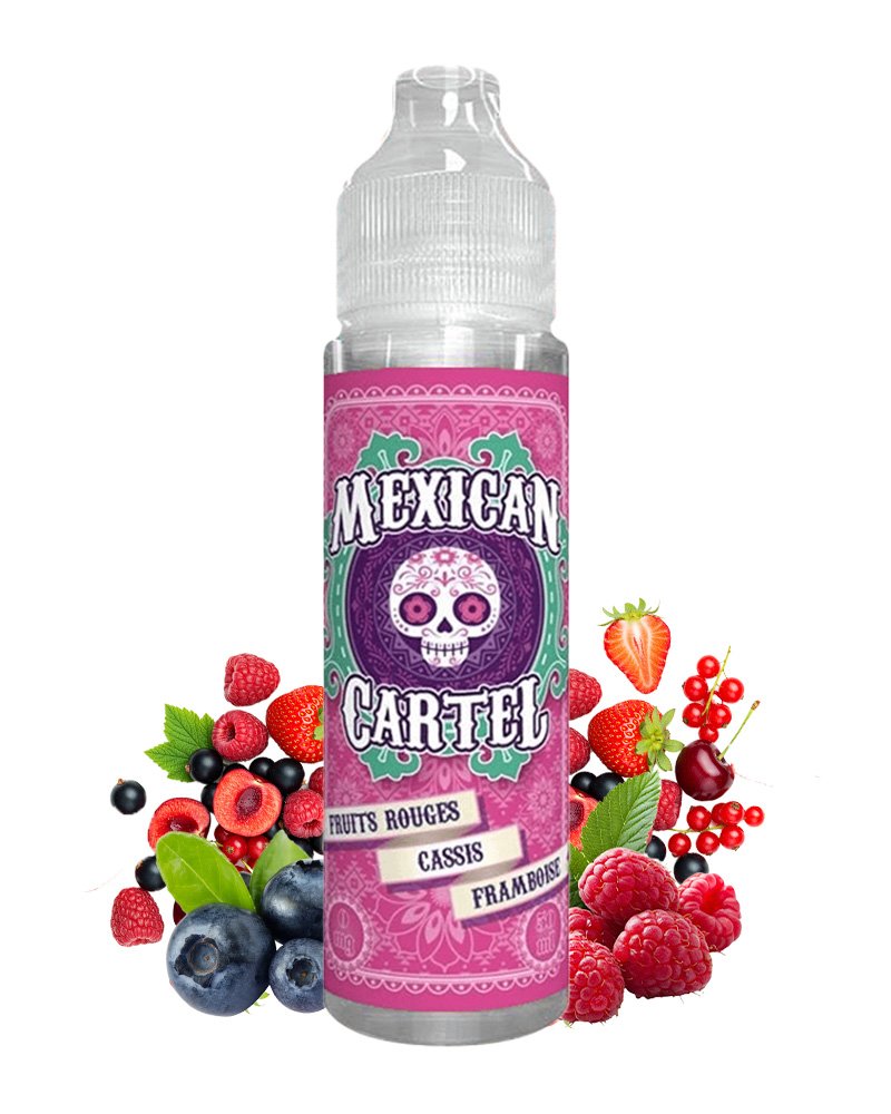 e-liquide-mexican-cartel-fruite-fruits-rouges-cassis-framboise-50-50-50-ml-0-mg FRUITS ROUGES CASSIS FRAMBOISE - MEXICAN CARTEL 50ML – Image 1