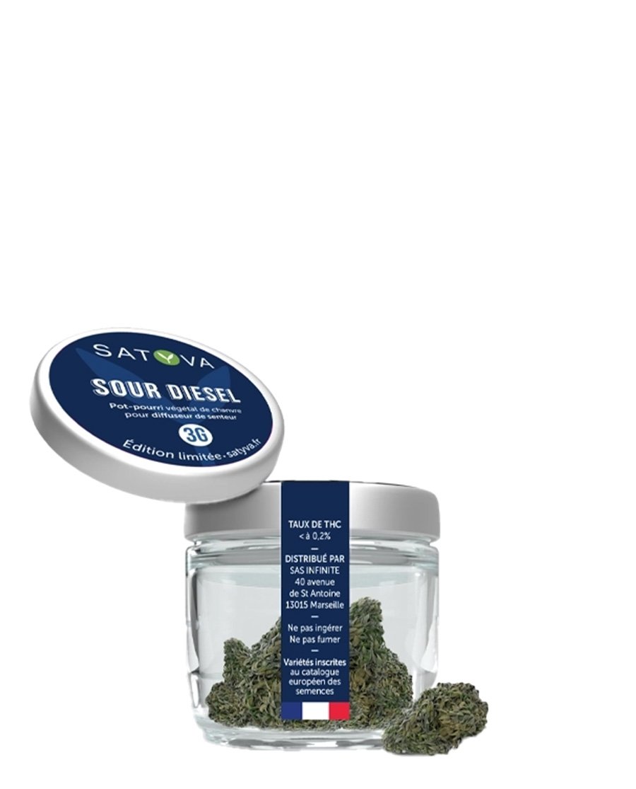 cbd-satyva-fleurs-sour-diesel-3-16-g SOUR DIESEL - FLEURS CBD SATYVA – Image 1