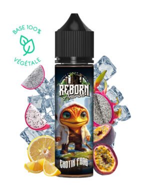 E-liquide Exotic Frog Fresh Reborn Animal 50ml - fruit du dragon passion yuzu frais