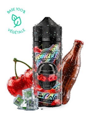 E-liquide Cola Cerise Banger'Z 100ml flacon prêt à booster
