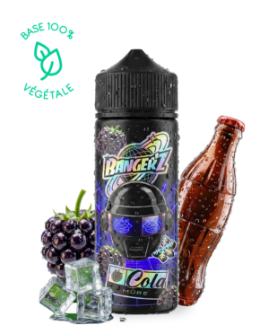 E-liquide Cola Mûre Banger'Z 100ml flacon prêt à booster