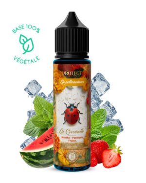 E-liquide La Coccinelle Protect 50ml - menthe pastèque fraise frais