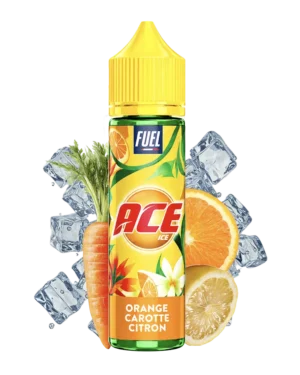 E-liquide Orange Sanguine Myrtille ACE 50 ml, orange sanguine et myrtille fraîches en 40PG/60VG, prêt à booster